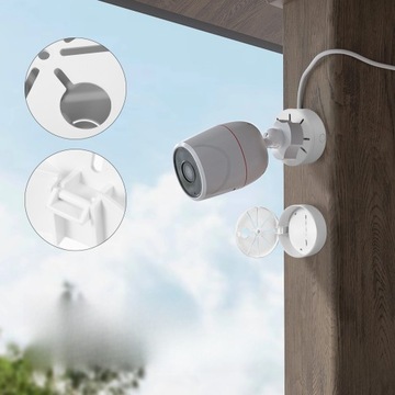 КРЕПЛЕНИЕ КАМЕРЫ ОХРАНЫ УНИВЕРСАЛЬНЫЙ КРОНШТЕЙН ДЛЯ КАМЕРЫ CCTV ПЛАСТИКОВЫЙ ДИСК