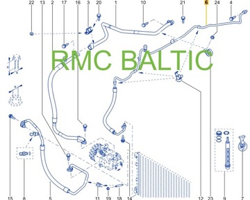 фото thumb №11, Шланг кондиционера renault master iii opel movano ii nissan nv400