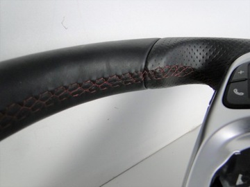 фото thumb №11, Mercedes e клас 212 w212 кермо чорно-червоний nić amg