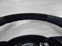 фото thumb №5, Bmw x5 e53 x3 e83 - руль новая кожа sport алькантара 3-385-e53-1-mf