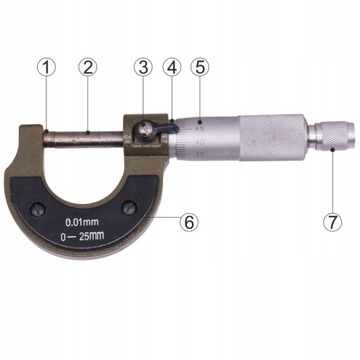 Mikrometr 0,01 mm TM7110