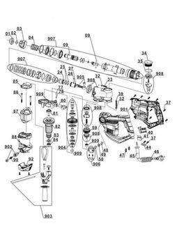 Сцепление EINHELL BT-RH 900/1PRO-BH 900 TC-RH 900/1