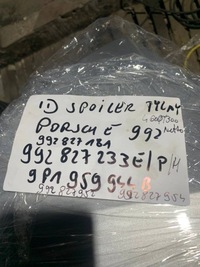 фото thumb №6, Идеальный спойлер зад задний porsche 992 1