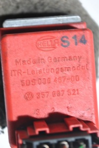 фото thumb №5, Резистор вентилятор audi a3 8l 357907521