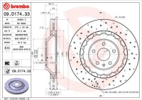 фото thumb №1, Brembo floating тормозные диски перед audi rs3 8v hb 370mm