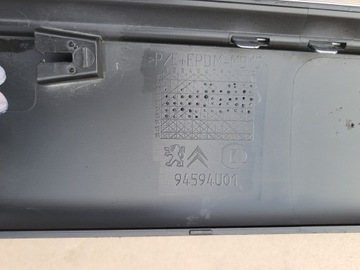 фото thumb №13, Планка з дверь накладка левый перед хром citroen c3 picasso оригинальный номер