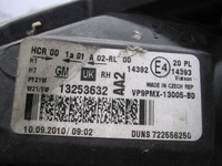 фото thumb №6, Opel meriva b 10r лампа права перед 13253632 anglik