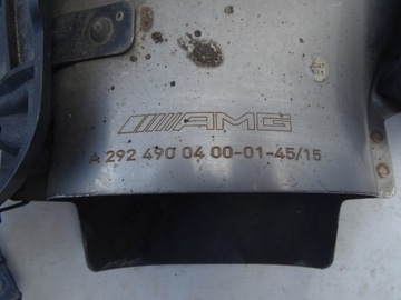 фото thumb №8, Наконечники выхлоп mercedes w166 w292 gle amg