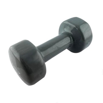 Гантели HMS Cast Iron TRAINING, 5 кг, ТВЕРДЫЙ винил