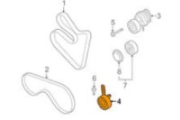 Bmw x5 e70 натяжитель ремень 11287546163 4.8 бензин nowa оригинальная Цена, фото thumb