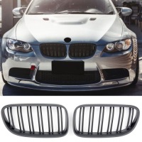 фото thumb №1, Решітка радіатора решітка радіатора bmw 3 e92 e93 lift lifting 2010-2013 чорний mat m performance