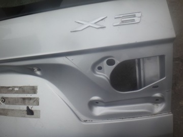 фото thumb №6, Крышка багажника зад задняя bmw x3 e83 титан серебро