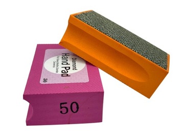 ZESTAW 2 X KOSTKA DIAM SZLIF GRES KAMIEŃ #50 #100