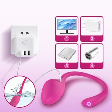 ЯЙЦОВЫЙ ВИБРАТОР С ПРИЛОЖЕНИЕМ, ДИСТАНЦИОННО УПРАВЛЯЕМЫМ ПРИЛОЖЕНИЕМ BLUETOOTH ДЛЯ ТЕЛЕФОНА
