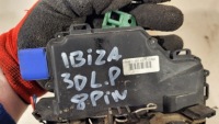 Замок двері лівий перед seat ibiza 3 6l 3d 02-08 3d 8 pin в Україні, фото thumb