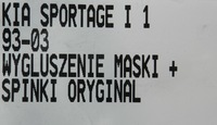 фото thumb №7, Kia sportage i 93-03 шумоизоляция капот + клипсы