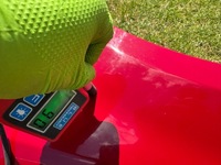 фото thumb №11, Крыло левый передний перед красный kia ceed i 1 06- лак: hr 90um