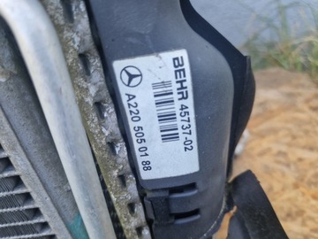 фото thumb №13, Pas переднє радіаторів вентилятор mercedes w220 a2205000293