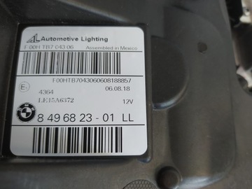 фото thumb №12, Bmw x3 g01 x4 g02 лампы перед адаптивный led комплект оригинал 8496823 8739654