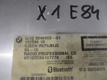 фото thumb №5, Радіо радіопрогравач cd блютуз bmw x1 e84 9246502 13264010