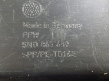 фото thumb №11, Vw tiguan i 5n накладка ременя зад 5n0863459