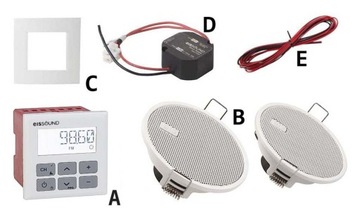 Kbsound Скрытое радио для кухни и ванной dab+ 2