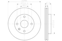 фото thumb №1, Hella тормозные диски тормозные 2szt chevrolet epica 2.0 k