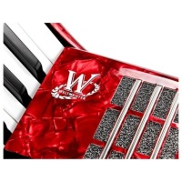 Weltmeister аккордеон Perle 26/48/II/3 Red 48-бас красный перламутр