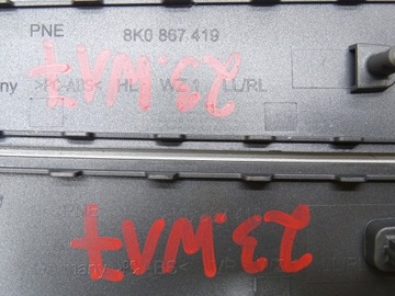 фото thumb №11, Планка dekor обшивка двері тунелю комплект audi a4 b8 рестайлінг 8k0867420