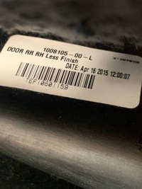 фото thumb №9, Tesla s обивка дверь обшивка правый 1008105-00-l