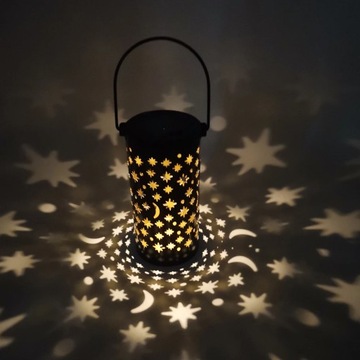 Светодиодный солнечный свет для газона Moon Star Hollow Outdoor