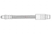 фото thumb №14, Трубка  тормозной гибкий audi a4 quattro 94-01 t