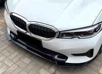 фото thumb №12, Накладка бампера обычного сплиттер чёрный bmw g20 g21 przedlift 2019-2022