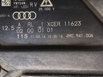 фото thumb №12, Лампа перед передняя правая audi q7 ii 2 4m 4m0 bi-xenon + led 4m0941006