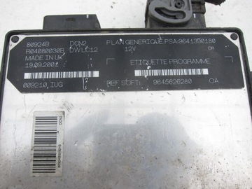 фото thumb №6, Компьютер 9641390180 r04080030b 9645626280 peugeot