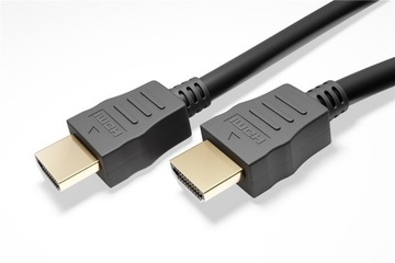 Высокоскоростной кабель HDMI серии 2.0 с Ethernet, 15 м, черный — разъем HDMI