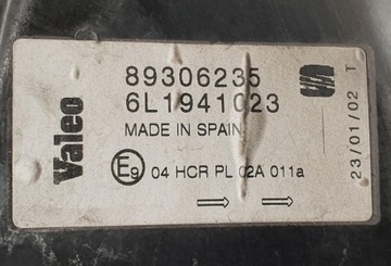 фото thumb №10, Лампа левый перед seat ibiza iii 6l европа