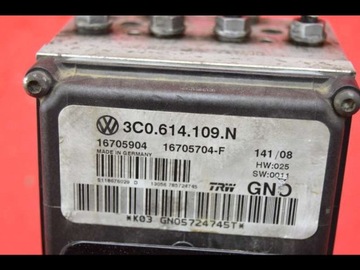 фото thumb №8, Насос abs 3c0614109n vw passat b6 2.0 tdi 140 km 05-10