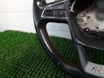 фото thumb №5, Seat leon iii fr руль кожа мульти лепестки