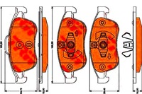 фото thumb №2, Гальмівні колодки гальмівні renault перед megane 08- duster l