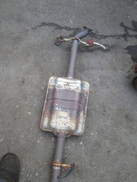 фото thumb №3, Гасник вихлоп труба opel mokka 1.4 turbo