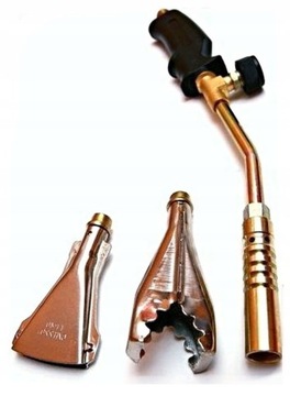 ГАЗОВАЯ КРОВЕЛЬНАЯ ГОРЕЛКА, 3 КОНЦА КАБЕЛЯ