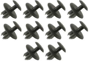 фото thumb №1, Volkswagen клипсы зажимы кронштейны обивка планки пороговой