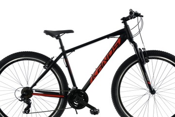 Rower MTB 29'' Kands Guardian czarno-czerwony mat M21 2024
