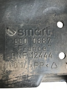 фото thumb №3, Планка защита порога правая smart fortwo i 0000887