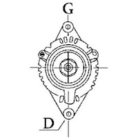 фото thumb №11, Hc-cargo генератор nissan cherry iii micra i sunny i vanette 1.0 1.3