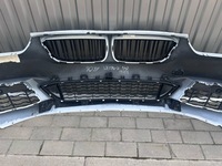 фото thumb №7, Bmw x1 f48 бампер перед переднее комплектный хороший альпийский белый 300 м-пакет
