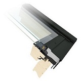 Okno dachowe 3 szybowe FAKRO FTP-V U4 94x118 RAL 7022