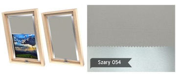 Roleta Dachowa Zaciemniająca do okien FAKRO 66x140 DEKRO