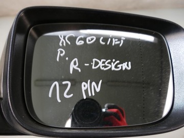 фото thumb №16, Volvo xc60 i рестайлінг 2014-2017r дзеркало складний 12 pin праві uk 31352119